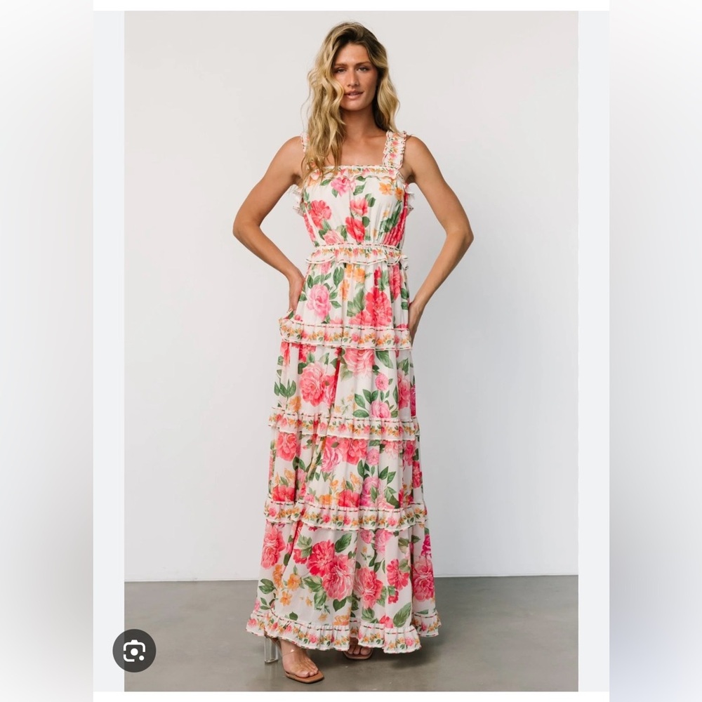 Baltic Born Julieta Tiered Maxi Dress